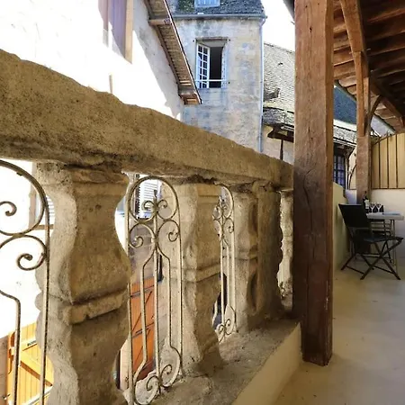 Du Presidial - Standing Flat 2 Bed/2 Bath With Balcony In Medieval Center Appartement Sarlat-la-Canéda